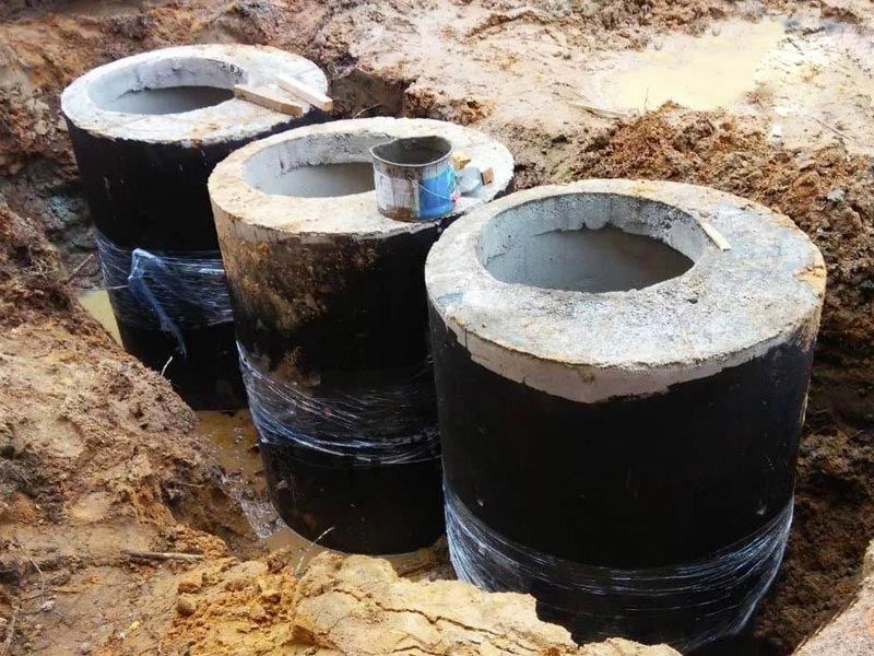 Зачем необходима гидроизоляция бетонных колец