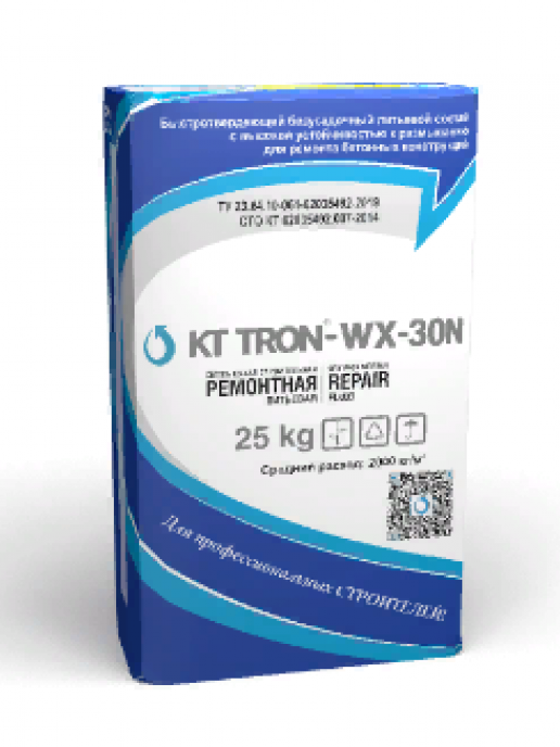 Быстротвердеющий литьевой состав КТ Трон-WX 30N