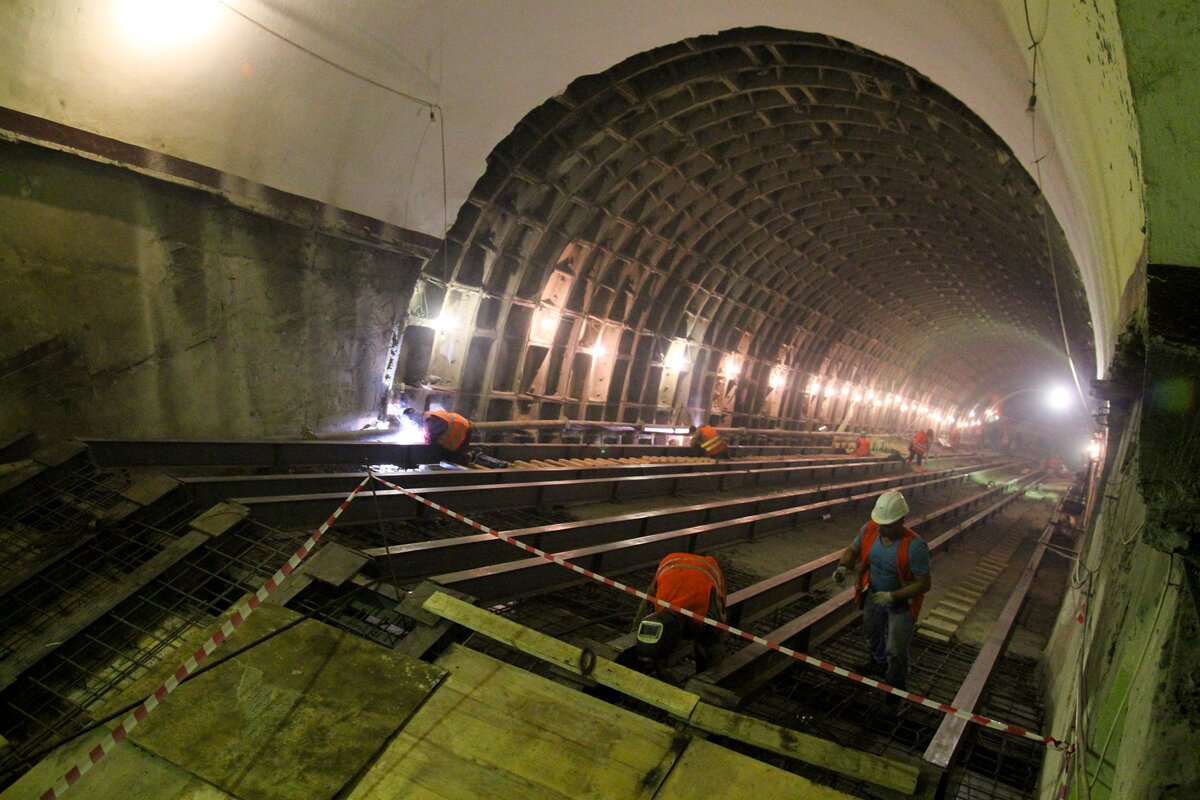 Работы по реконструкции, ремонту и гидроизоляции сводов станции метро