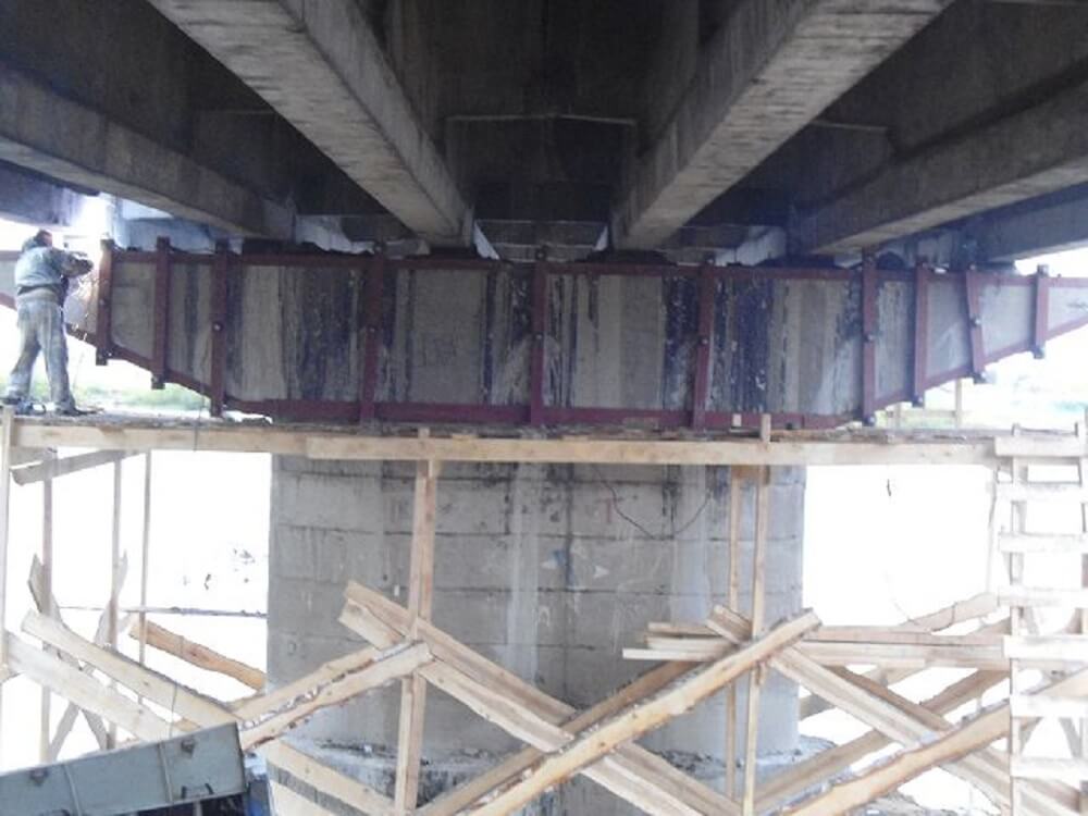 Усиление мостов металлоконструкциями