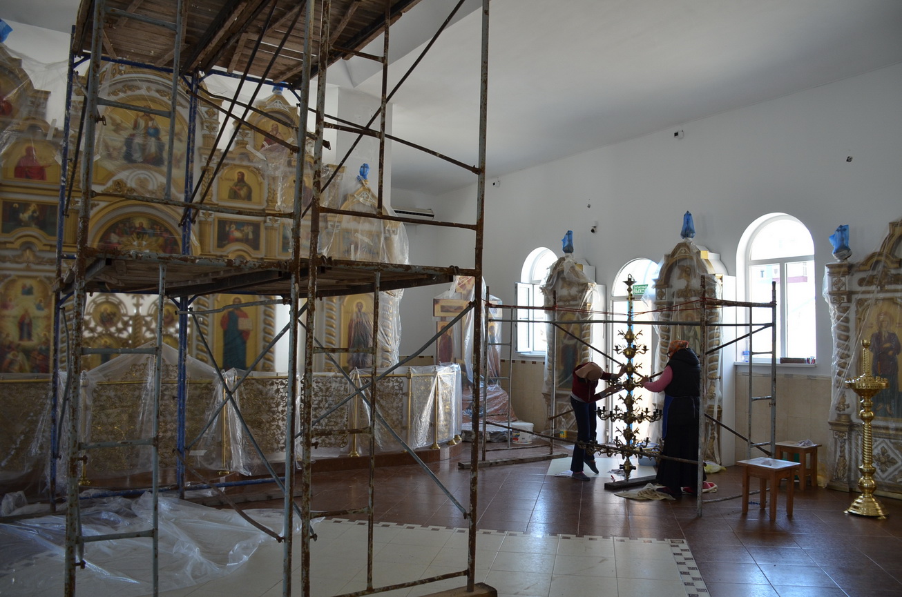 Реставрация внутреннего убранства церквей и храмов