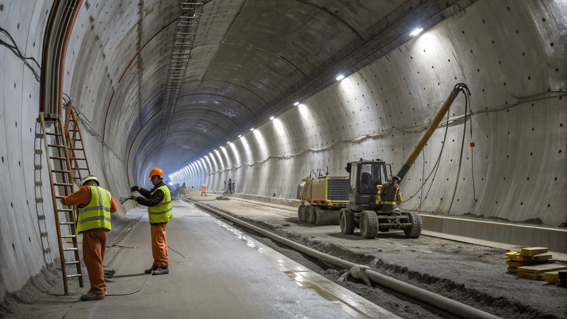 ремонт автодорожных тоннелей