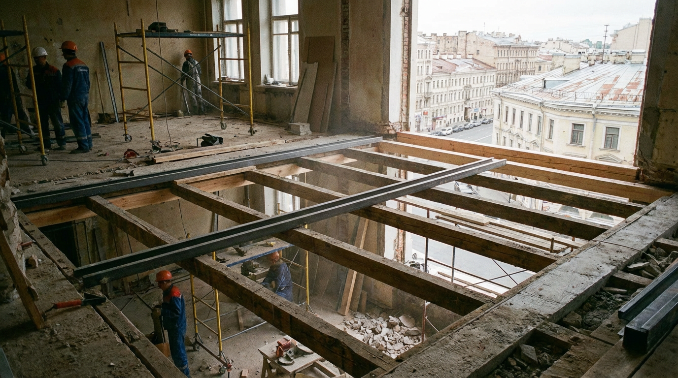 Усиление перекрытий