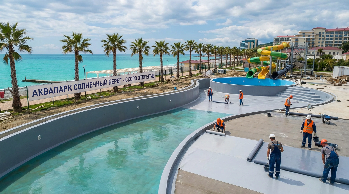 гидроизоляция бассейнов в Сочи и Краснодаре