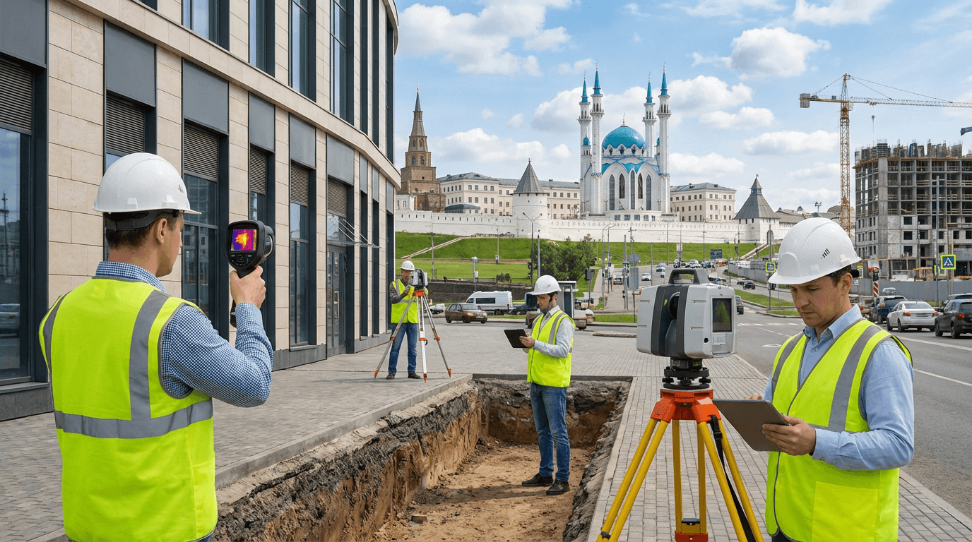Техническое обследование зданий в Казани