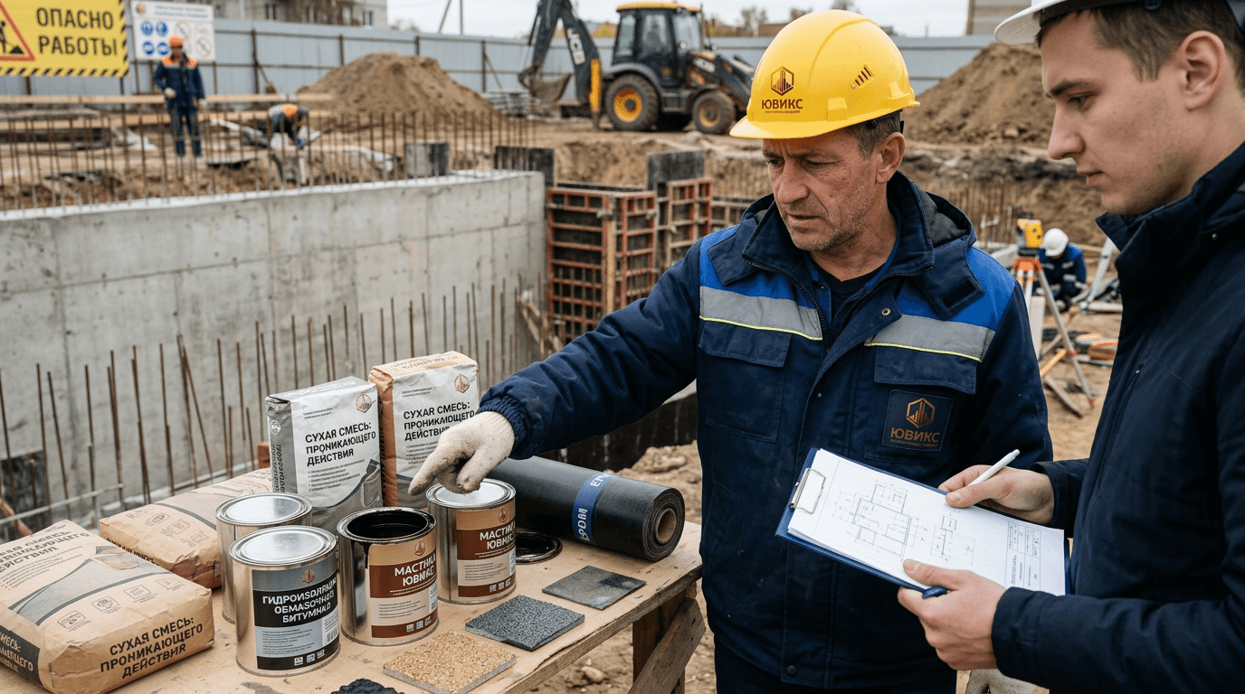 выбор гидроизоляционных материалов для фундамента