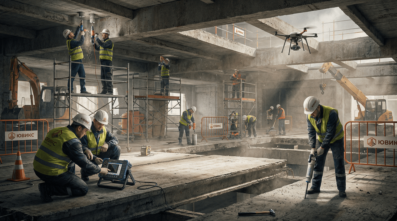 обследование перекрытий